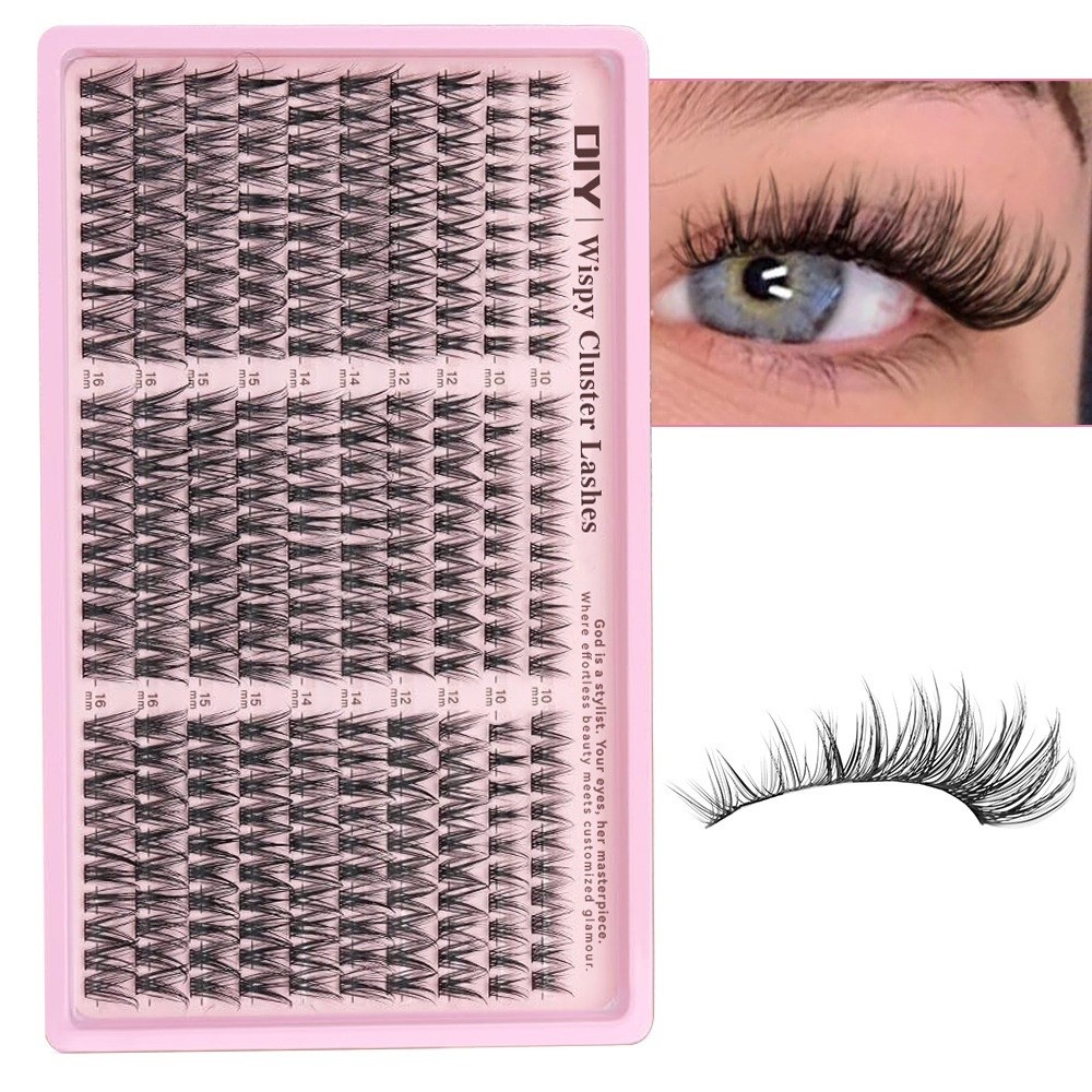 10-16mm Length False Eyelashes - Eyelash Extension Look 评论和价格