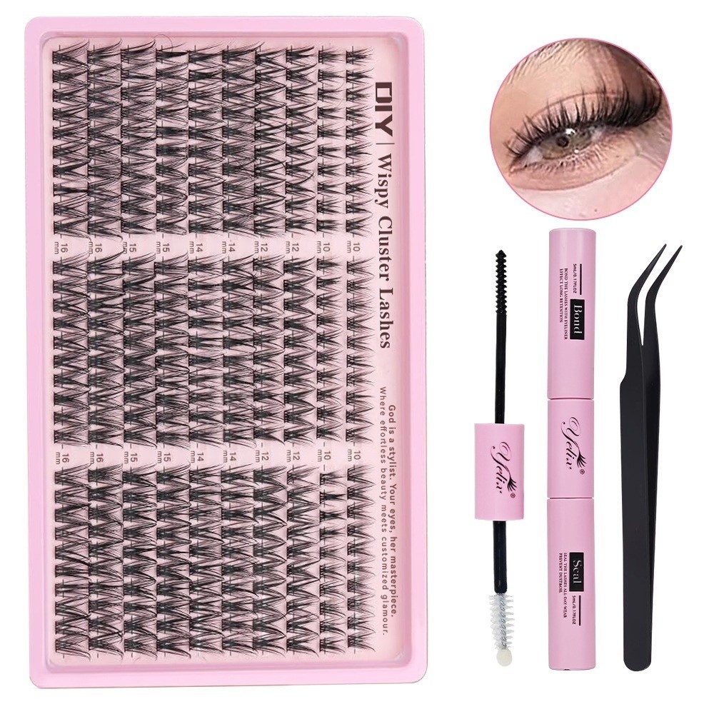 10-16mm Length False Eyelashes - Eyelash Extension Look 评论和价格