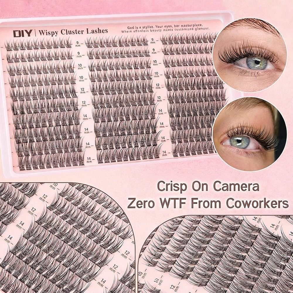 10-16mm Length False Eyelashes - Eyelash Extension Look 评论和价格