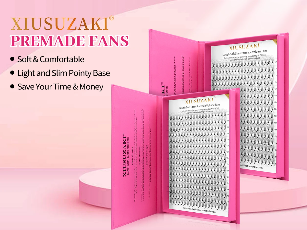 XIUSUZAKI 16Lines Premade Volu - Eyelash Extension Russian 评论和价格
