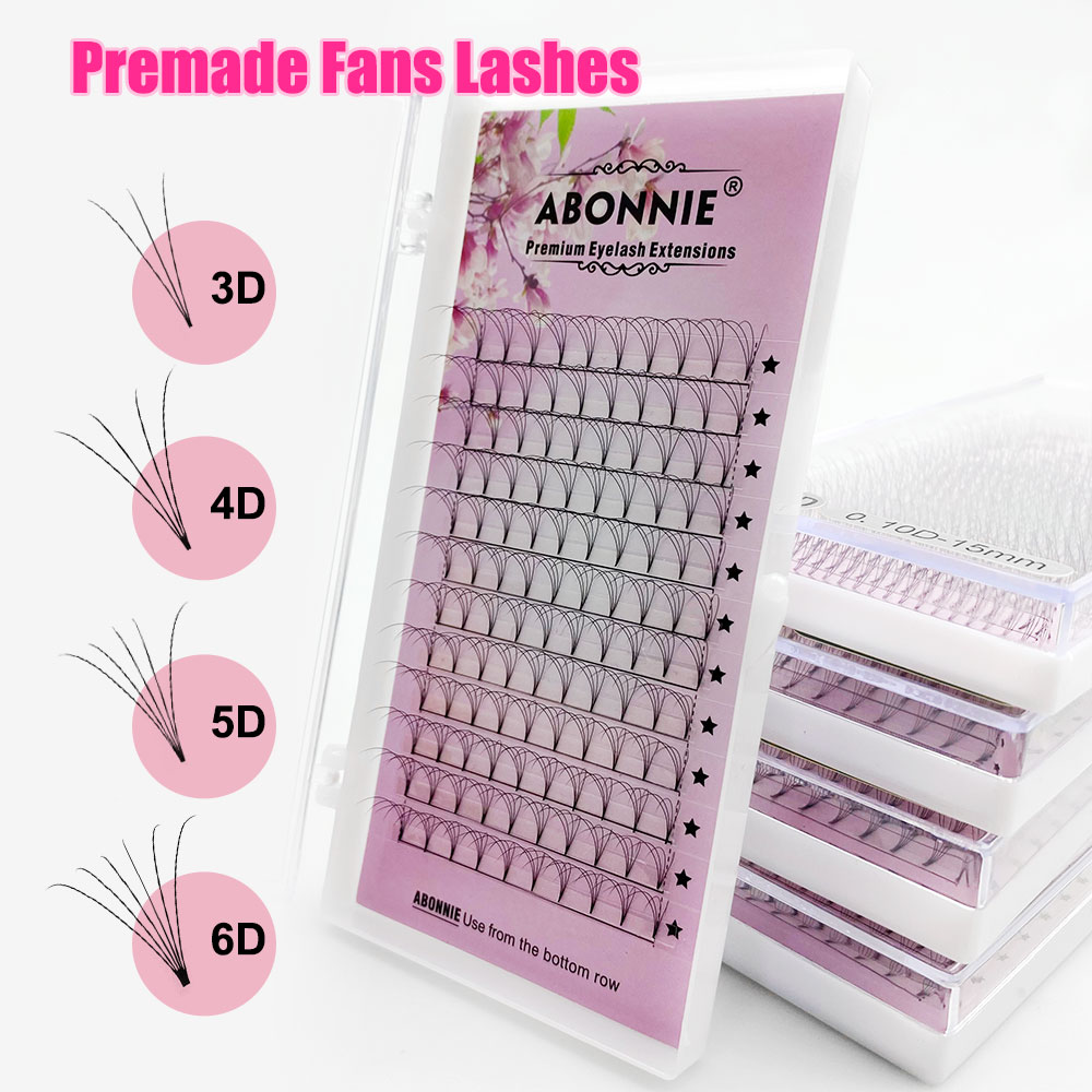ABONNIE Velvet Short Stem Russ - Eyelash Extension Russian 评论和价格