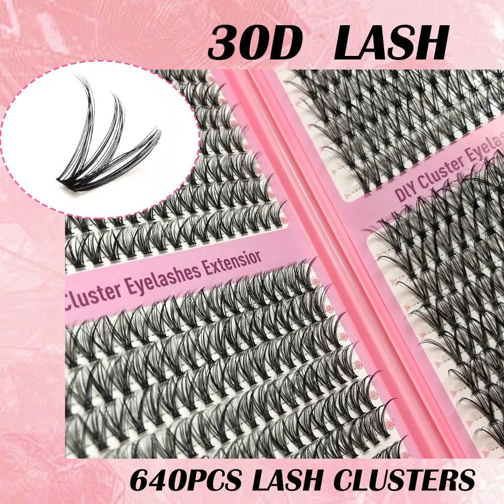New Thick Long False Eyelashes - Eyelash Extension Look 评论和价格
