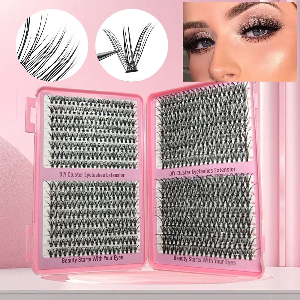 New Thick Long False Eyelashes - Eyelash Extension Look 评论和价格