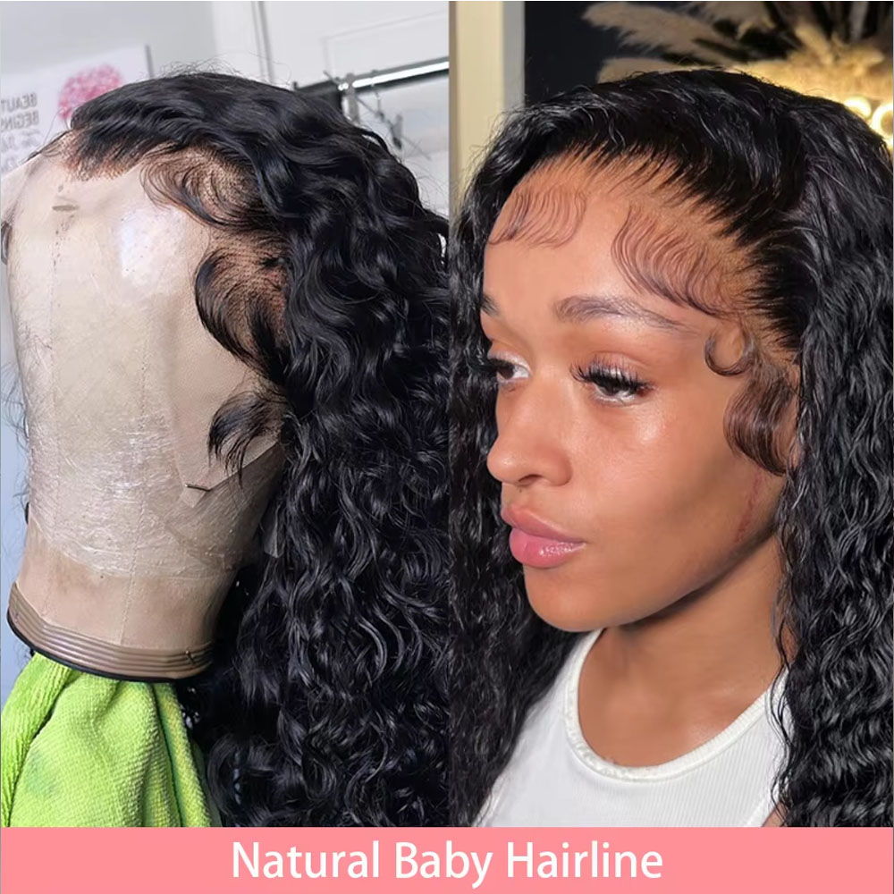 5x5 Glueless Human Hair Wig De - Eyelash Extension Natural Look 评论和价格